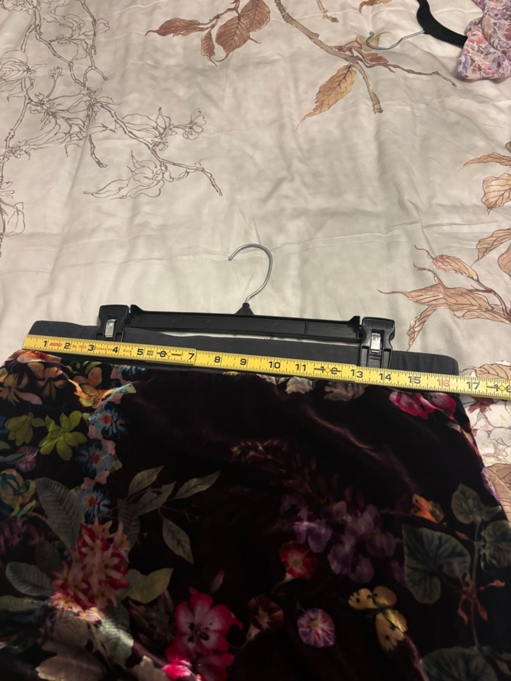 Johnny Was burnt out velvet look maxi skirt. Medium. - Picture 5 of 8